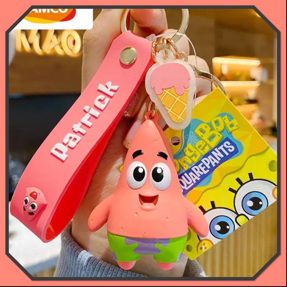 Nickelodeon Other - 💥NWT💥Sponge Bob “Patrick” KeyChain 💥